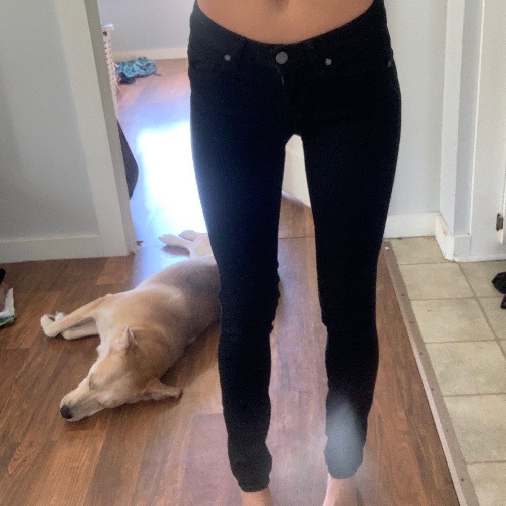 Black skinny jeans